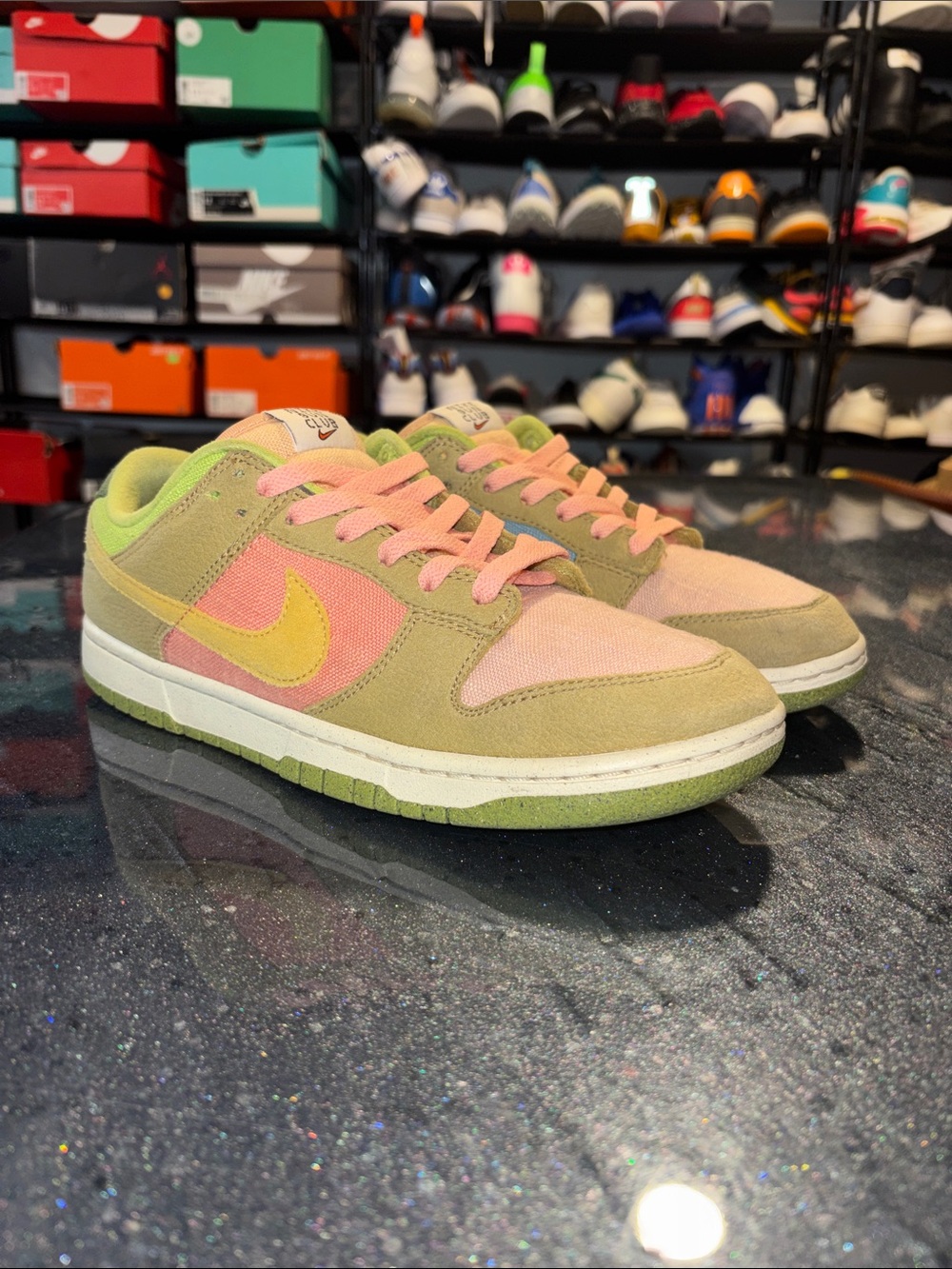 Nike Dunk Low Retro SE Mens Size 8.5 Artic Orange/Sanded Gold Preowned NO BOX!